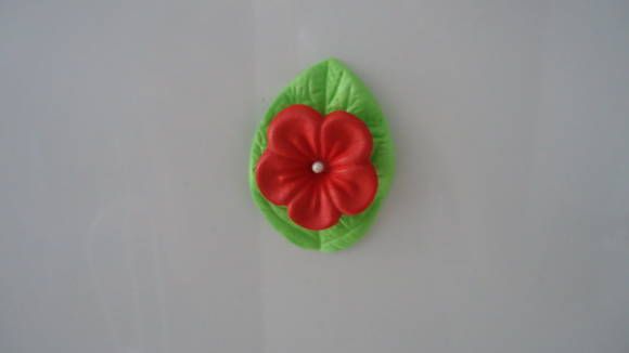 Imã flor unica